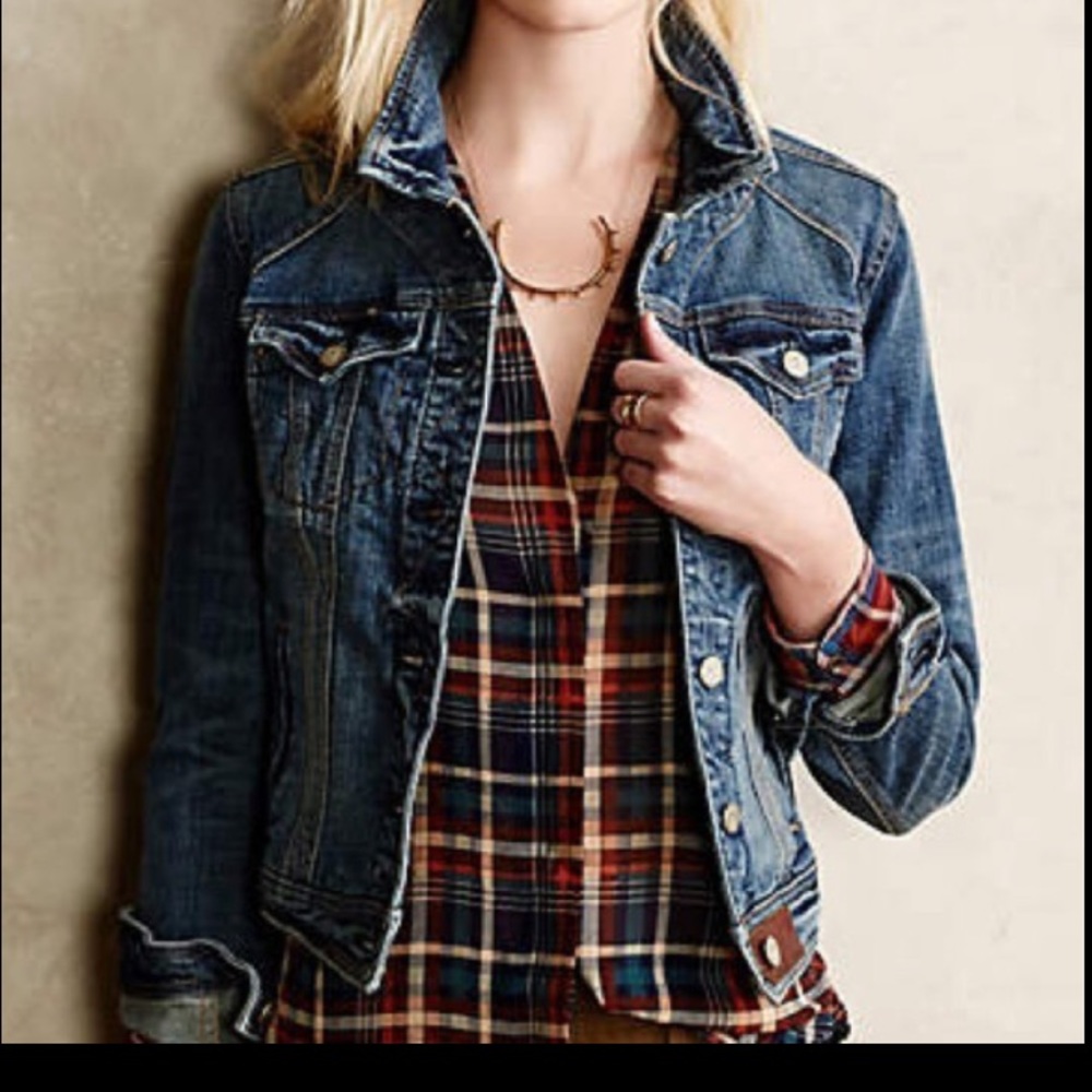 Pilcro and the Letterpress Avie Denim Jacket